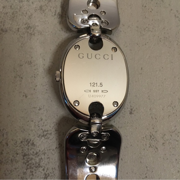 EUC Gucci Mother of Pearl Marina Chain Bracelet Watch - Picture 6 of 16